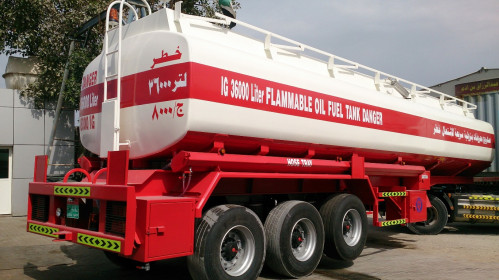 Fuel Tanker Semi Trailer